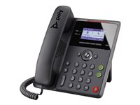 HP Poly Edge B10 - VoIP-telefon med nummerpresentation/samtal väntar - 5-vägs samtalsförmåg - SIP, SDP - 8 linjer - svart 84C19AA#ABB