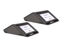 Crestron Flex UC-MX50-NC-Z - För medelstora Microsoft Zoom-rum - paket för videokonferens (pekskärmskonsol, mini-dator, HDMI till USB 3.0-omvandlare) - svart UC-MX50-NC-Z