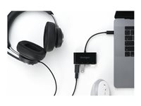 Kensington CH1200 - Hubb - USB-C, 10 Gbps, 4-portarshubb - 4 x SuperSpeed USB 3.0 - skrivbordsmodell K33616WW
