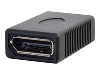 C2G DisplayPort Coupler - Female to Female DisplayPort Extension - Black - DisplayPort-könsbytare - DisplayPort (hona) till DisplayPort (hona) - svart 81293