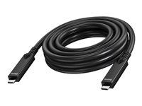 Vision - USB-kabel - 24 pin USB-C (hane) till 24 pin USB-C (hane) - USB 3.2 Gen 1 / DisplayPort 2.1 - 3 A - 7 m - Active Optical Cable (AOC), USB Power Delivery (60W), 4K60Hz stöd - svart TC 7MUSBC/BL
