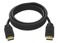 VISION Techconnect - Hög hastighet - HDMI-kabel med Ethernet - HDMI hane till HDMI hane - 5 m - dubbelt skärmad - svart - 8K60Hz stöd, upp till 48 Gbps dataöverföringshastighet TC 5MHDMI8K/BL