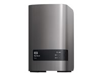 WD My Book Duo WDBLWE0060JCH - Hårddiskarray - 6 TB - 2 fack 3 TB x 2 - USB 3.0 (extern) WDBLWE0060JCH-EESN