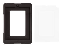 Kensington BlackBelt 1st Degree Rugged Case - Fodral för surfplatta - gummi - svart - 9.7" K97064WW