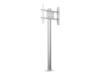 Multibrackets M Display Stand 180 Single - Ställ - för platt panel - aluminium - silver - skärmstorlek: 24"-63" - monterad i golvet 7350073732395