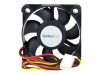 StarTech.com 50X10 mm kullager för datorfläkt med TX3/LP4-kontakt - Fläktsats för system - 50 mm FAN5X1TX3