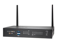 SonicWall TZ370W - Säkerhetsfunktion - 1GbE - Wi-Fi 5 - 2.4 GHz, 5 GHz - skrivbord 02-SSC-8058