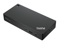 Lenovo ThinkPad Universal USB-C Smart Dock - ThinkSmart Edition - Dockningsstation - USB-C - HDMI, DP - 1GbE - 135 Watt - CRU - Europa 40BN0135EU