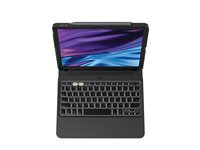 ZAGG Pro Keys 2 - Tangentbord och foliefodral (folioomslag) - bakgrundsbelyst - trådlös - Bluetooth - QWERTY - Nordisk - för Apple 11-inch iPad Air Wi-Fi, Wi-Fi + Cellular 103414646