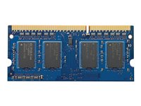 HP - DDR3 - modul - 1 GB - SO DIMM 204-pin - 1333 MHz / PC3-10600 - ej buffrad - icke ECC - för HP 63X; EliteBook 25XX, 27XX, 84XX, 8560; ProBook 43XX, 44XX, 45XX, 47XX, 53XX, 64XX, 65XX AT911AA#AC3