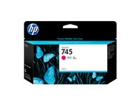 HP 745 - 130 ml - magenta - original - DesignJet - bläckpatron - för DesignJet Z2600 PostScript, Z5600 PostScript F9J95A