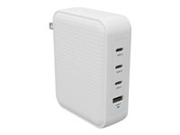HyperJuice - Strömadapter - 145 Watt - utgångskontakter: 4 - vit HJ1001WHWWGL