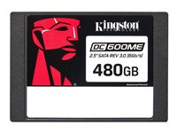 Kingston DC600ME - SSD - Mixed Use - krypterat - 480 GB - inbyggd - 2.5" - SATA 6Gb/s - 256 bitars AES - TCG Opal Encryption 2.0 SEDC600ME/480G