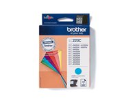 Brother LC223C - Cyan - original - bläckpatron - för Brother DCP-J4120, J562, MFC-J4625, J480, J5320, J680, J880; Business Smart MFC-J4420 LC223C
