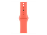 Apple - Band för smart klocka - 40mm - storlek S/M - orangeröd MDRR4ZM/A