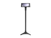 Compulocks Galaxy Tab A9 Apex Enclosure Portable Floor Stand - Monteringssats - justerbar höjd - för surfplatta - låsbar - metallram, höggradig aluminium - svart - monterbar på golvstativ - för Samsung Galaxy Tab A9 147B87GAPX9B