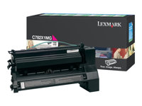 Lexmark - Extra lång livslängd - magenta - original - tonerkassett LCCP, LRP - för Lexmark C782dn, C782dtn, C782n, X782e, X782e MFP, X782e Page Plus Solution C782X1MG