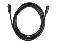 Crestron - Adapterkabel - DisplayPort hane till HDMI hane - 3.66 m - dubbelt skärmad CBL-4K-DP-HD-12
