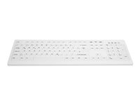 Active Key MedicalKey AK-C8100 - Tangentbord - USB - Nordisk - vit AK-C8100F-UVS-W/NOR