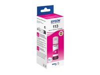 Epson EcoTank 113 - 70 ml - magenta - original - påfyllnadsbläck - för EcoTank ET-16150, 16650, 5150, 5170, 5800, 5850, 5880; EcoTank Pro ET-16680, 5150, 5170 C13T06B340
