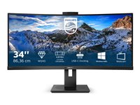 Philips P-line 346P1CRH - LED-skärm - böjd - 34" - HDR 346P1CRH/00