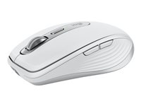 Logitech MX Anywhere 3S - Mus - optisk - 6 knappar - trådlös - Bluetooth - blekgrå 910-006930