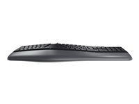 CHERRY KC 4500 ERGO - Tangentbord - USB - QWERTY - hela norden - svart JK-4500PN-2