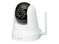 D-Link DCS 5020L Wireless N Day & Night Pan/Tilt Cloud Camera - Nätverksövervakningskamera - panorering / lutning - färg (Dag&Natt) - 640 x 480 - ljud - trådlös - Wi-Fi - LAN 10/100 - MJPEG, H.264 - DC 12 V DCS-5020L/E