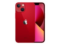 Apple iPhone 13 mini - (PRODUCT) RED - 5G smartphone - dual-SIM / Internminne 256 GB - OLED-skärm - 5.4" - 2340 x 1080 pixlar - 2 bakre kameror 12 MP, 12 MP - front camera 12 MP - röd MLK83QN/A