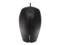 CHERRY GENTIX Illuminated - Mus - höger- och vänsterhänta - optisk - 3 knappar - kabelansluten - USB - svart JM-0300