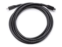 Crestron CBL-USB3G1-C-C-9 - USB-kabel - 24 pin USB-C (hane) till 24 pin USB-C (hane) - USB 3.2 Gen 1 - 2.7 m - stöd för DP Alt-läge, USB Power Delivery (60W), passiv CBL-USB3G1-C-C-9