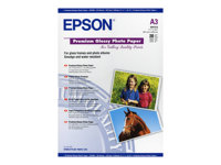 Epson Premium - Blank - A3 (297 x 420 mm) - 255 g/m² - 20 ark fotopapper - för Expression Photo XP-970; SureColor SC-P700, P900, T2100, T3100, T3405, T5100, T5400, T5405 C13S041315