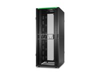 APC NetShelter SX Gen 2 - Rack skåp - 1991 H x 800 B x 1070 D mm, med sidor - golvstående - svart - 42U - 19" AR3180B2