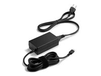 HP USB-C LC - Strömadapter - AC - 65 Watt - Europa - för Presence Small Space Solution with Zoom Rooms; Pro Mobile Thin Client mt440 G3 1P3K6AA#ABB