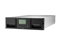 HPE StoreEver MSL3040 Scalable Library Base Module - Bandbibliotek - 720 TB / 1.8 PB - platser: 40 - inga bandenheter - kan monteras i rack - 3U - 3 LTO-enheter med halvhöjd (HH) per modul Q6Q62C