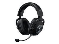 Logitech G Pro X - Headset - fullstorlek - LIGHTSPEED - trådlös - ljudisolerande 981-000907