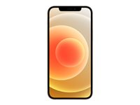 Apple iPhone 12 - 5G smartphone - dual-SIM / Internminne 128 GB - OLED-skärm - 6.1" - 2532 x 1170 pixlar - 2 bakre kameror 12 MP, 12 MP - front camera 12 MP - vit MGJC3QN/A