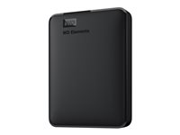 WD Elements Portable WDBU6Y0040BBK - Hårddisk - 4 TB - extern (portabel) - USB 3.0 WDBU6Y0040BBK-WESN