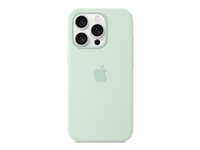 Apple - Baksidesskydd för mobiltelefon - MagSafe-kompatibilitet - silikon - blågrön - för iPhone 16 Pro MDG04ZM/A