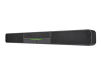 Crestron UC-SB1-CAM - Soundbar - för konferenssystem - 40 Watt - 2-vägs - gun metal black UC-SB1-CAM