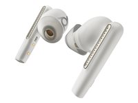 HP Poly Voyager Free 60 UC M - True wireless-hörlurar med mikrofon - inuti örat - Bluetooth - aktiv brusradering - USB-C via Bluetooth-adapter - sandvit - Certifierad för Microsoft-teams 7Y8L6AA