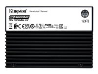 Kingston DC3000ME - SSD - Enterprise - krypterat - 15.36 TB - inbyggd - 2.5" - U.2 PCIe 5.0 x4 (NVMe) - 256 bitars AES - TCG Opal Encryption 2.0 SEDC3000ME/15T3