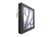 Compulocks iPad Air M2 & M3 13", Apex Enclosure Flex Arm Mount - Black - Monteringssats (hölje, ställ) - synliga kameror och sensorer fram/bak - för surfplatta - låsbar - metall - svart - skärmstorlek: 13" - bänkskiva - för Apple 13-inch iPad Air M2 Wi-Fi, M2 Wi-Fi + Cellular 159B13APXB