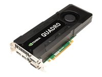NVIDIA Quadro K5000 - Grafikkort - Quadro K5000 - 4 GB GDDR5 - PCIe 2.0 x16 - DVI, D-Sub, 2 x DisplayPort - för Precision R5500, R7610, T3500, T3600, T3610, T5500, T5600, T5610, T7500, T7600, T7610 490-14225
