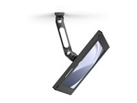 Compulocks Galaxy Tab A9+ 11", Swell Enclosure Swing Wall Mount - Monteringssats (hölje, svängbar arm) - synliga kameror och sensorer fram/bak - för surfplatta - låsbar - metallram - svart - skärmstorlek: 11" - väggmonterbar - för Samsung Galaxy Tab A9+ 827B11GSWL9B