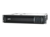APC Smart-UPS 1000VA LCD RM - UPS (kan monteras i rack) - AC 120 V - 700 Watt - 1000 VA - 1-fas - USB - utgångskontakter: 6 - 2U - svart - APC Take-Back - med APC SmartConnect SMT1000RM2UC