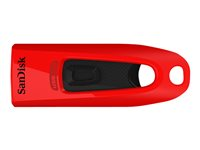 SanDisk Ultra - USB flash-enhet - 64 GB - USB 3.0 - blå, röd (paket om 2) SDCZ48-064G-G46BR2