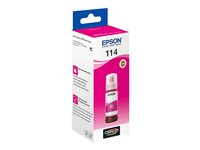 Epson 114 - 70 ml - magenta - original - påfyllnadsbläck - för EcoTank ET-8500, ET-8550 C13T07B340