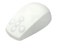 Active Key MedicalMouse medium - Mus - höger- och vänsterhänta - laser - 5 knappar - trådlös - 2.4 GHz - trådlös USB-mottagare - vit AK-PMT2LB-FS-W