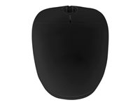 Active Key AK-PMJ1 Series CleanMouse - Mus - ergonomisk - höger- och vänsterhänta - optisk - 2 knappar - kabelansluten - USB - svart AK-PMJ1OW-UV-B